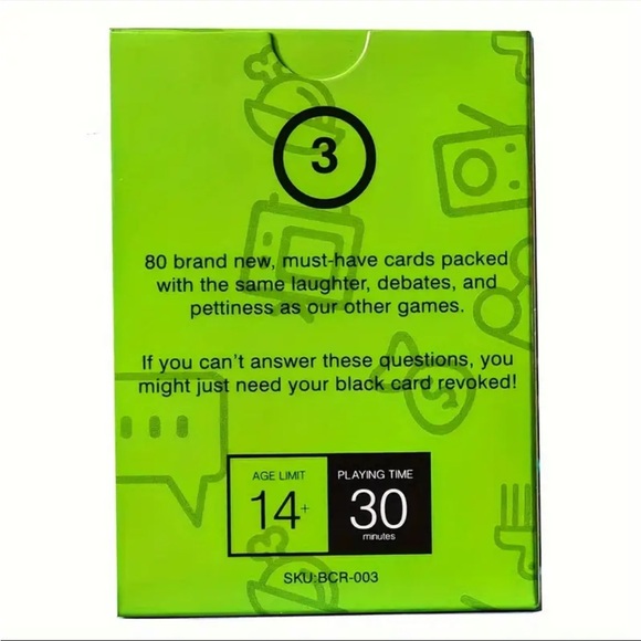 NWT Black Card Revoked Card Game - Picture 3 of 4